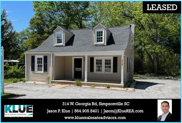 LEASED-314 W. Georgia Rd, Simpsonville