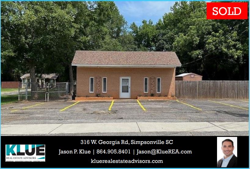 SOLD-316 W. Georgia Rd, Simpsonville